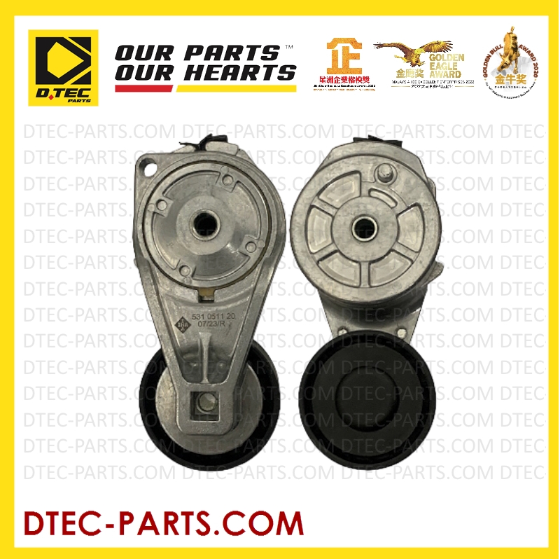 531.0511.200 VOLVO 124 TENSIONER PULLEY ASSY | DTEC-PARTS
